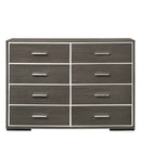 Escher 8 Drawers  Dresser, Gray Oak Finish Acme