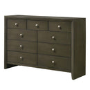 Ilana 9 Drawers  Dresser, Gray Finish Acme