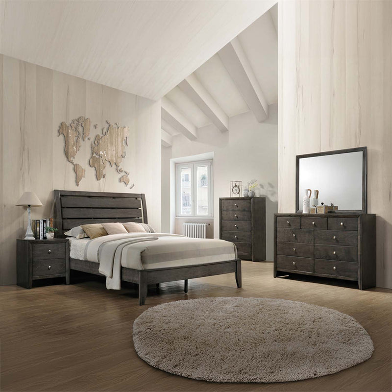 Ilana 9 Drawers  Dresser, Gray Finish Acme