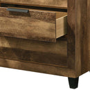 Morales 6 Drawers  Dresser, Rustic Oak Finish Acme