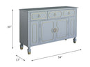 House Marchese 2 Drawers  Dresser, Pearl Gray Finish Acme