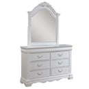 Estrella 8 Drawers Dresser, White Finish Acme