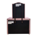 Reggie 6 Drawers  Dresser, Pink Fabric Acme