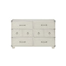 Orchest 6 Drawers  Dresser, Gray Finish Acme