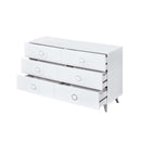 Perse 6 Drawers  Dresser, White Finish Acme