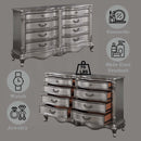 Ariadne 8 Drawers  Dresser, Antique Platinum Finish Acme