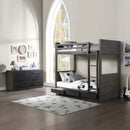 Estevon 6 Drawers  Dresser, Gray Oak Finish Acme