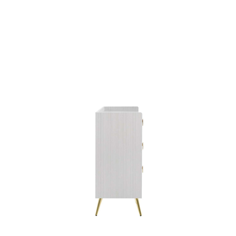 Zeena 6 Drawers  Dresser, White Finish Acme