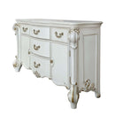 Vendome 5 Drawers & 2 Door Dresser, Antique Pearl Finish Acme