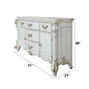 Vendome 5 Drawers & 2 Door Dresser, Antique Pearl Finish Acme