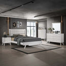 Cerys 6 Drawers  Dresser, White Finish Acme