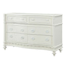 Dorothy 6 Drawers  Dresser, Ivory Finish Acme
