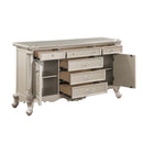 Bently 6 Drawers & 2 Doors Dresser, Champagne Finish Acme