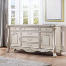 Bently 6 Drawers & 2 Doors Dresser, Champagne Finish Acme