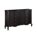 Chelmsford 8 Drawers  Dresser, Antique Black Finish Acme