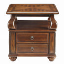 Amado End Table, Walnut Finish Acme