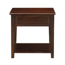 Malachi End Table, Walnut Finish Acme