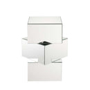 Dominic End Table, Mirrored Acme