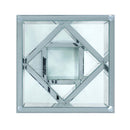 Noralie End Table, Mirrored & Faux Diamonds Acme