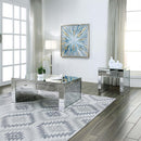 Noralie End Table, Mirrored & Faux Diamonds Acme