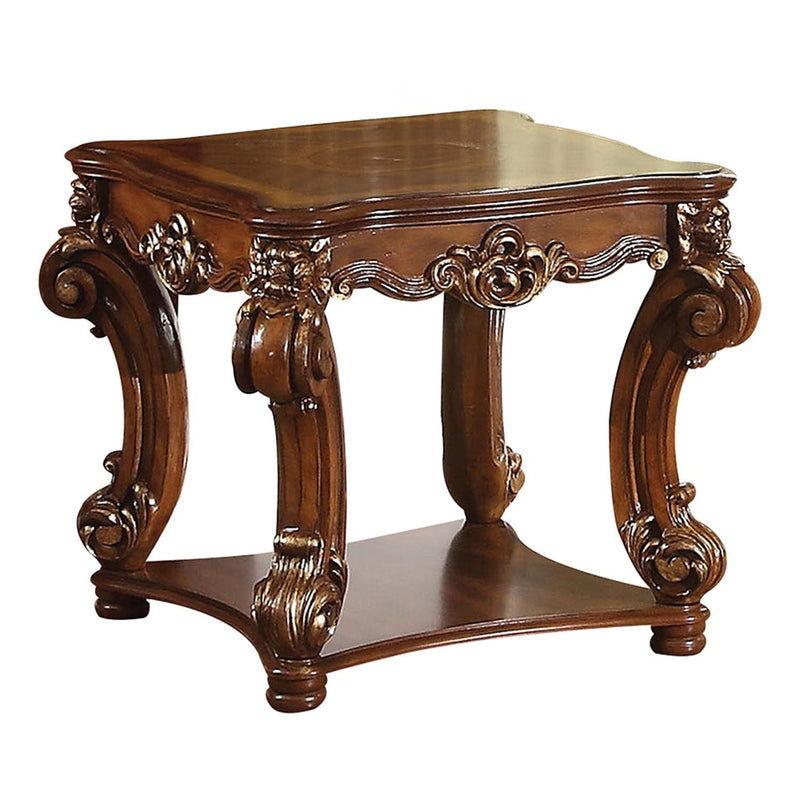 Vendome End Table, Cherry Finish Acme