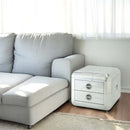 Brancaster End Table, Aluminum Acme