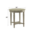 Fordon End Table, Antique Slate Finish Acme