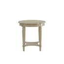 Fordon End Table, Antique White Finish Acme