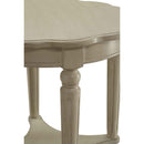 Fordon End Table, Antique White Finish Acme