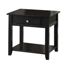 Malachi End Table, Black Finish Acme