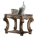 Vendome End Table, Gold Patina Finish Acme