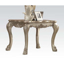 Dresden End Table, Gold Patina & Bone Finish Acme