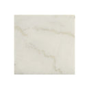 Telestis End Table, White Marble Top & Black Finish Acme