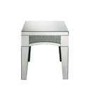 Noralie End Table, Mirrored & Faux Diamonds Acme