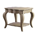 Chelmsford End Table, Antique Taupe Finish Acme