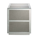 Noralie End Table, Mirrored & Faux Diamonds
