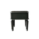 House Beatrice End Table, Charcoal & Light Gray Finish Acme