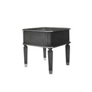 House Beatrice End Table, Charcoal & Light Gray Finish Acme