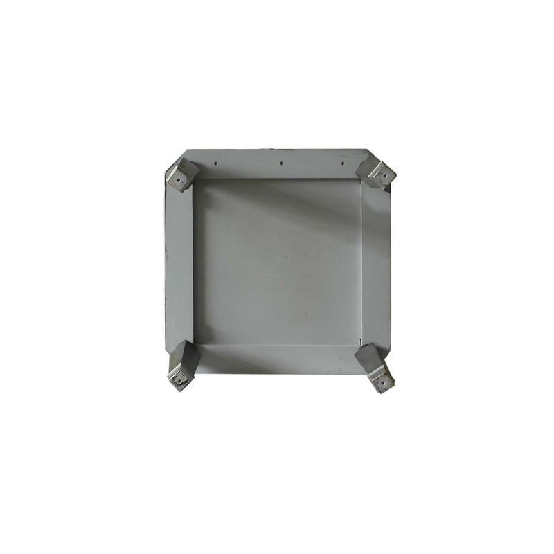 House Beatrice End Table, Charcoal & Light Gray Finish Acme