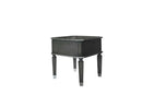 House Beatrice End Table, Charcoal & Light Gray Finish Acme