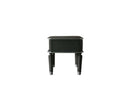 House Beatrice End Table, Charcoal & Light Gray Finish Acme