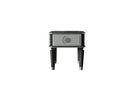 House Beatrice End Table, Charcoal & Light Gray Finish Acme