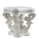 Vanaheim End Table, Antique White Finish Acme