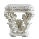 Vanaheim End Table, Antique White Finish Acme