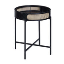 Colson End Table, Black Finish Acme