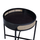 Colson End Table, Black Finish Acme