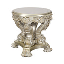 Sorina End Table, Antique Gold Finish Acme
