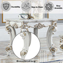 Vendome II End Table, Antique Pearl Finish Acme