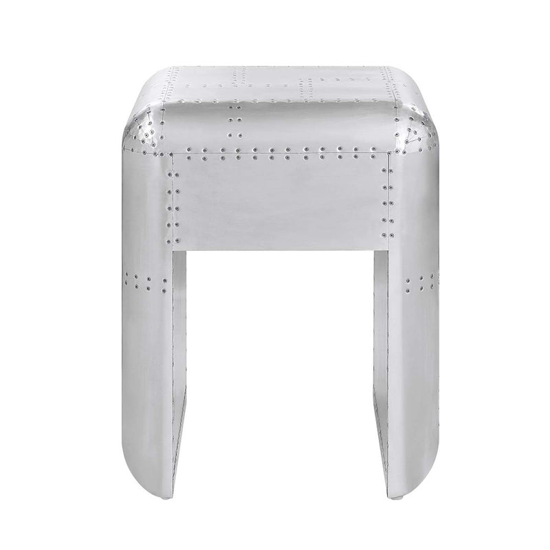 Brancaster End Table, Aluminum Acme