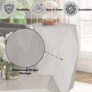 Hanniel End Table, Antique White Finish Acme